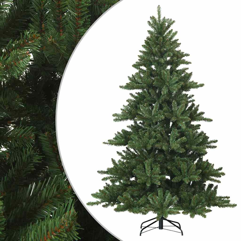 Vidaxx sapin de Noël artificiel pliant vert 180 cm PVC, acier