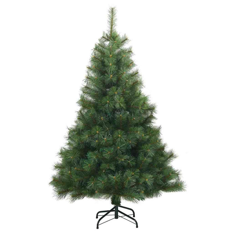 Vidaxx sapin de Noël artificiel pliant vert 150 cm PVC, acier
