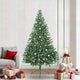 Vidaxx sapin de Noël artificiel illuminé avec 300 LED vert 240 cm PVC