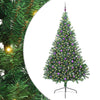 Vidaxx sapin de Noël artificiel illuminé avec 300 LED vert 240 cm PVC