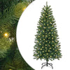 Vidaxx sapin de Noël artificiel avec 150 LED avec standard vert 120 cm PE et PVC