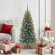 Vidaxx sapin de Noël artificiel avec 150 LED avec standard vert 120 cm PE et PVC