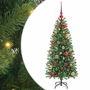 Vidaxx sapin de Noël artificiel avec 150 LED avec standard vert 120 cm PE et PVC - afbeelding 2