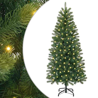 Vidaxx sapin de Noël artificiel avec 150 LED avec standard vert 150 cm PE et PVC