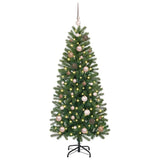 Vidaxx sapin de Noël artificiel avec 150 LED avec standard vert 150 cm PE et PVC - afbeelding 3