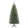 Vidaxx sapin de Noël artificiel avec 150 LED avec standard vert 150 cm PE et PVC