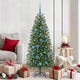 Vidaxx sapin de Noël artificiel avec 150 LED avec standard vert 150 cm PE et PVC
