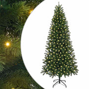 Vidaxx sapin de Noël artificiel avec 300 LED avec standard vert 180 cm PE et PVC - afbeelding 2