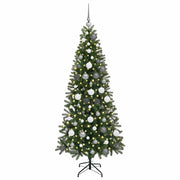 Vidaxx sapin de Noël artificiel avec 300 LED avec standard vert 180 cm PE et PVC - afbeelding 3