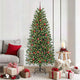 Vidaxx sapin de Noël artificiel avec 300 LED avec standard vert 180 cm PE et PVC