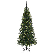 Vidaxx sapin de Noël artificiel avec 300 LED avec standard vert 180 cm PE et PVC - afbeelding 3