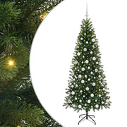 Vidaxx sapin de Noël artificiel avec 300 LED avec standard vert 180 cm PE et PVC - afbeelding 2