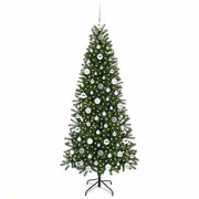Vidaxx sapin de Noël artificiel avec 300 LED avec standard vert 180 cm PE et PVC - afbeelding 3