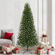 Vidaxx sapin de Noël artificiel avec 300 LED avec standard vert 210 cm PE et PVC