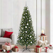 Vidaxx sapin de Noël artificiel avec 300 LED avec standard vert 210 cm PE et PVC - afbeelding 1