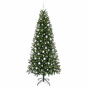 Vidaxx sapin de Noël artificiel avec 300 LED avec standard vert 210 cm PE et PVC - afbeelding 3