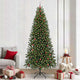 Vidaxx sapin de Noël artificiel avec 300 LED avec standard vert 240 cm PE et PVC