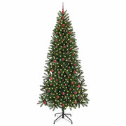 Vidaxx sapin de Noël artificiel avec 300 LED avec standard vert 240 cm PE et PVC - afbeelding 3