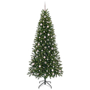 Vidaxx sapin de Noël artificiel avec 300 LED avec standard vert 240 cm PE et PVC - afbeelding 3