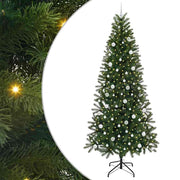 Vidaxx sapin de Noël artificiel avec 300 LED avec standard vert 240 cm PE et PVC - afbeelding 2