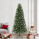 Vidaxx sapin de Noël artificiel avec 300 LED avec standard vert 240 cm PE et PVC
