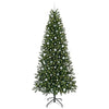 Vidaxx sapin de Noël artificiel avec 300 LED avec standard vert 240 cm PE et PVC