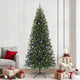 Vidaxx sapin de Noël artificiel avec 300 LED avec standard vert 240 cm PE et PVC