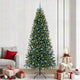 Vidaxx sapin de Noël artificiel avec 300 LED avec standard vert 240 cm PE et PVC