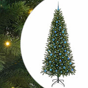 Vidaxx sapin de Noël artificiel avec 300 LED avec standard vert 240 cm PE et PVC - afbeelding 2