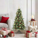 Vidaxx sapin de Noël artificiel pliable vert 120 cm PE et PVC