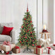Vidaxx sapin de Noël artificiel pliant vert 150 cm PE et PVC