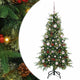 Vidaxx sapin de Noël artificiel pliant vert 150 cm PE et PVC