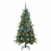 Vidaxx sapin de Noël artificiel pliant vert 150 cm PE et PVC