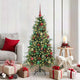 Vidaxx sapin de Noël artificiel pliant vert 150 cm PE et PVC