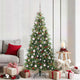 Vidaxx sapin de Noël artificiel pliant vert 180 cm PE et PVC