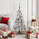 Vidaxx sapin de Noël artificiel pliant blanc 120 cm PE et PVC