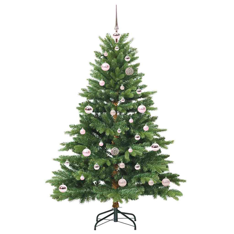 Vidaxx sapin de Noël artificiel avec 150 LED avec standard vert 150 cm PE et PVC