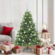 Vidaxx sapin de Noël artificiel avec 150 LED avec standard vert 150 cm PE et PVC