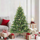 Vidaxx sapin de Noël artificiel avec 150 LED avec standard vert 150 cm PE et PVC