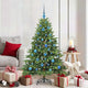 Vidaxx sapin de Noël artificiel avec 150 LED avec standard vert 150 cm PE et PVC