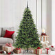 Vidaxx sapin de Noël artificiel avec 300 LED avec standard vert 180 cm PE et PVC