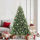 Vidaxx sapin de Noël artificiel avec 300 LED avec standard vert 180 cm PE et PVC