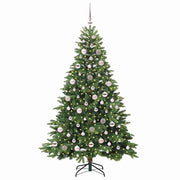 Vidaxx sapin de Noël artificiel avec 300 LED avec standard vert 180 cm PE et PVC - afbeelding 3