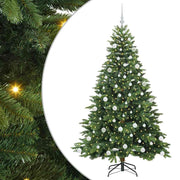 Vidaxx sapin de Noël artificiel avec 300 LED avec standard vert 180 cm PE et PVC - afbeelding 2