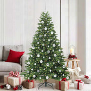 Vidaxx sapin de Noël artificiel avec 300 LED avec standard vert 180 cm PE et PVC - afbeelding 1