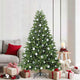 Vidaxx sapin de Noël artificiel avec 300 LED avec standard vert 180 cm PE et PVC