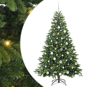 Vidaxx sapin de Noël artificiel avec 300 LED avec standard vert 180 cm PE et PVC - afbeelding 2