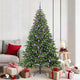 Vidaxx sapin de Noël artificiel avec 300 LED avec standard vert 180 cm PE et PVC