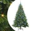 Vidaxx sapin de Noël artificiel avec 300 LED avec standard vert 180 cm PE et PVC