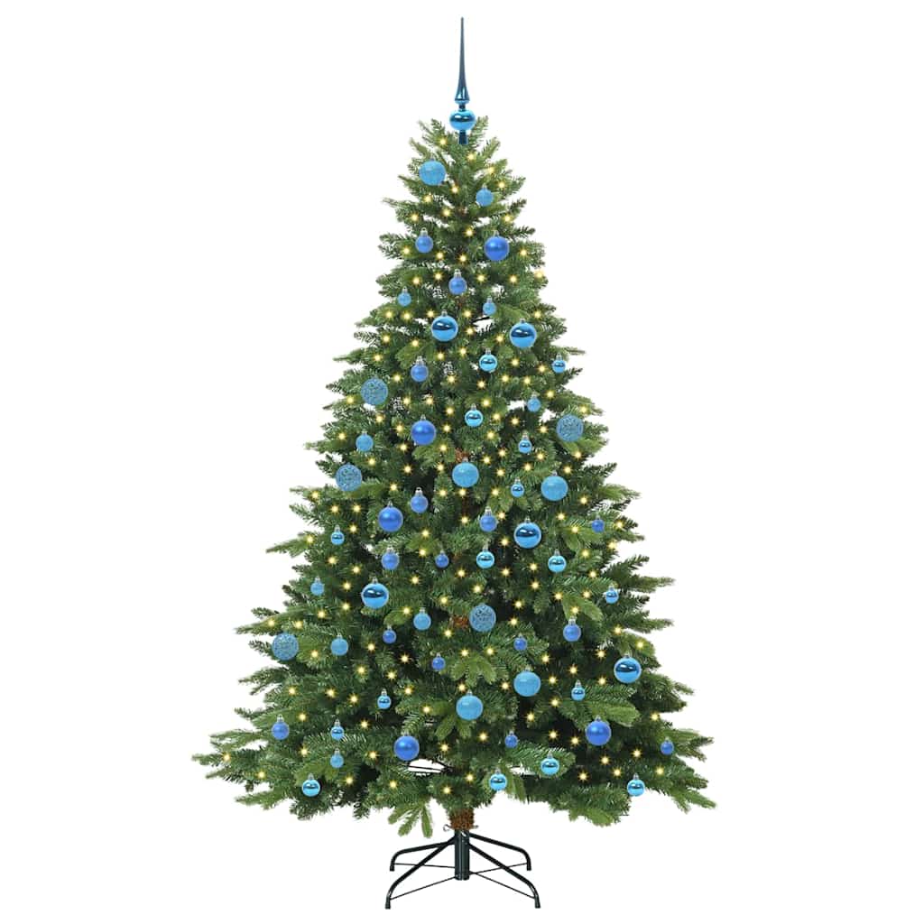 Vidaxx sapin de Noël artificiel avec 300 LED avec standard vert 180 cm PE et PVC